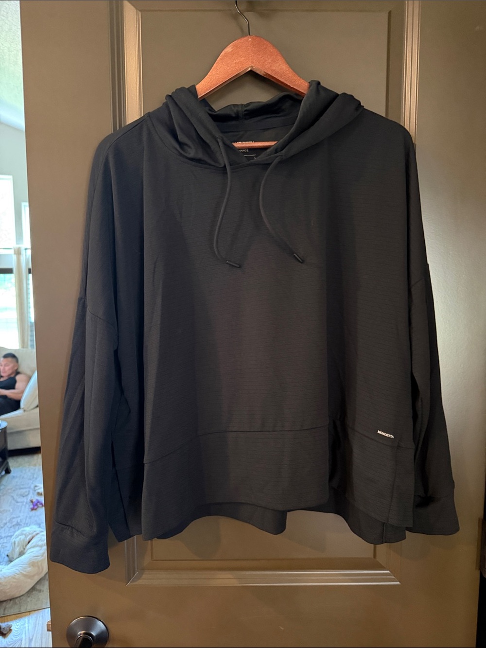 Mondetta Men's Black Hooded Sweatshirt